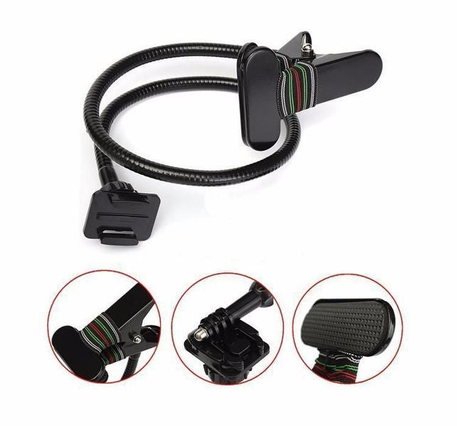 Гъвкав статив с щипка 70см за екшън камери GoPro и телефони