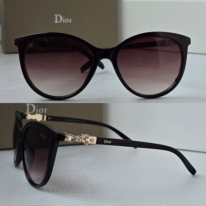 Дамски слънчеви очила котка с камъни