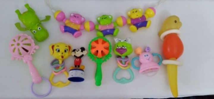 Коврик БОЛЬШОЙ с ИГРУШКАМИ детский развивающий