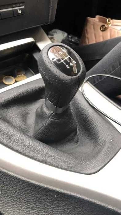 Топка за скоростен лост БМВ перфорирана кожа 6 скорости / BMW 6sk