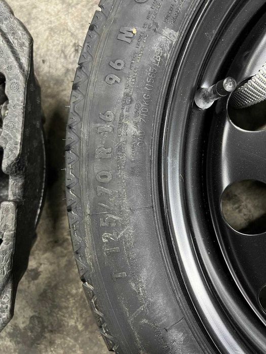 Kit roata rezerva Slim VAG R16 - VW Skoda Seat Audi  5x112 - Noua