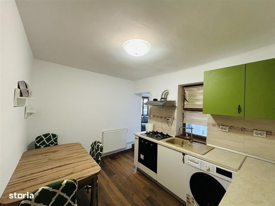 Ap cu 2 camere in centrul Sibiului - mobilat si utilat, etaj 1