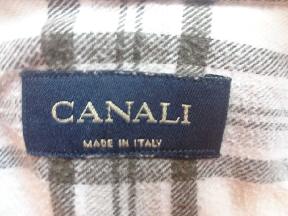 Camasa CANALI flanel marimea 15 3/4 -40