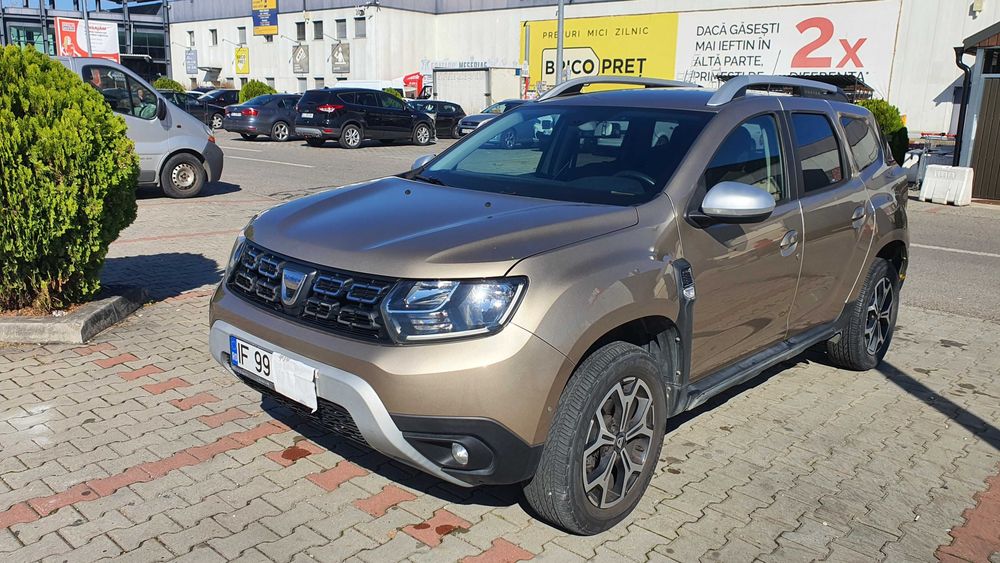 Duster 2019, 28600km, Prestige Blue DCI 115 4WD, Full Option