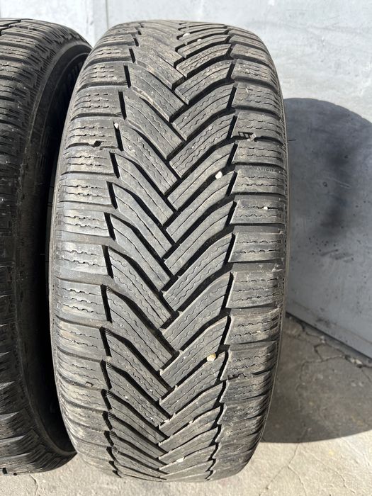 4 бр. зимни гуми 215/60/16 Michelin A6 5,5-6,5 mm DOT 1218