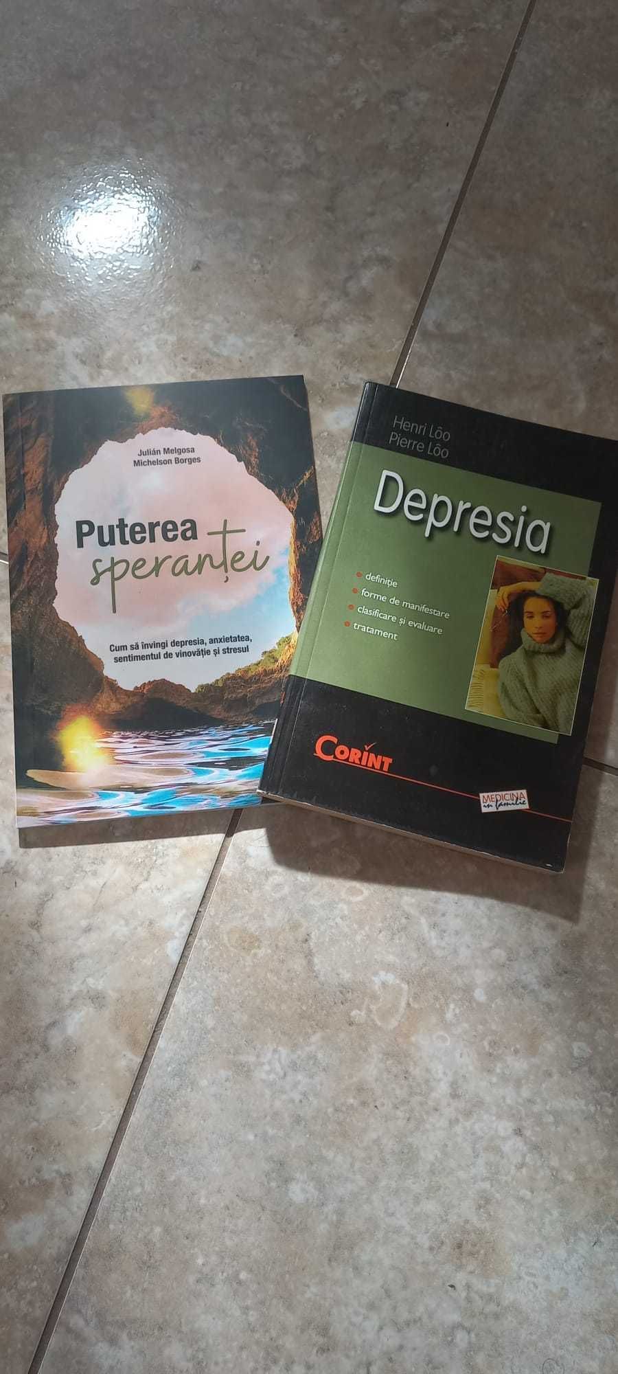 Set 2 carti Depresie ,Stres,Anxietate