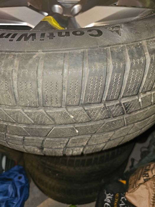 ROTI Audi Q7 (jante de aliaj originale si anvelope iarna Continental)