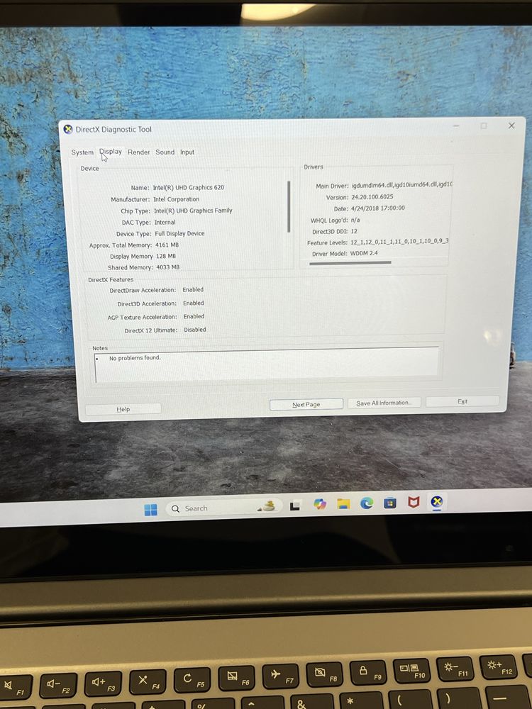 Лаптоп Lenovo 15.6"Core i7 8gb 256 SSD