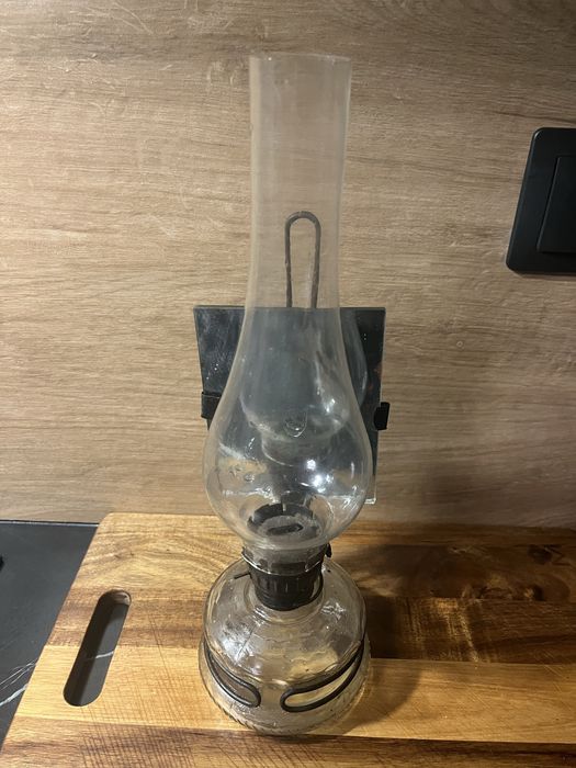 Lampa pe gaz foarte veche