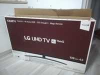 Vând televizor smart UHD LG 43um745pla(108cm) pentru piese