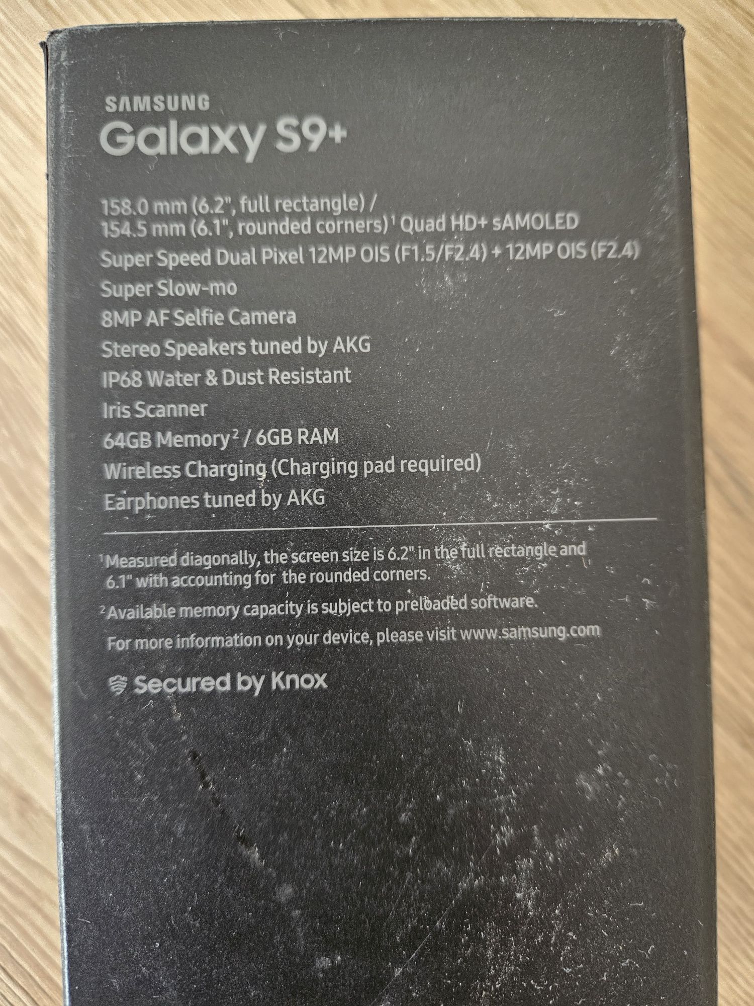 Samsung Galaxy S9+ // 64 GB // 6GB RAM