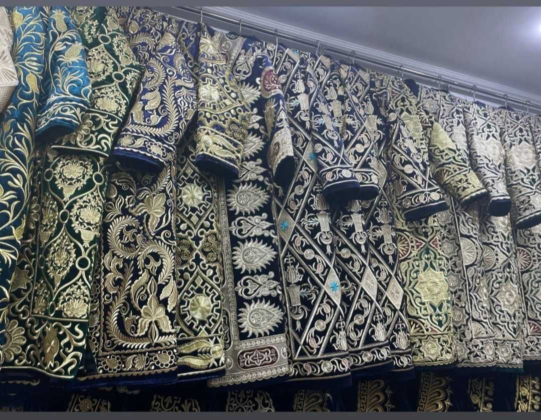 Чапан Узбекская   праздничный