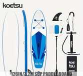 Paddle Board Stand UP SUP Blue Glacier 320 Koetsu Nou