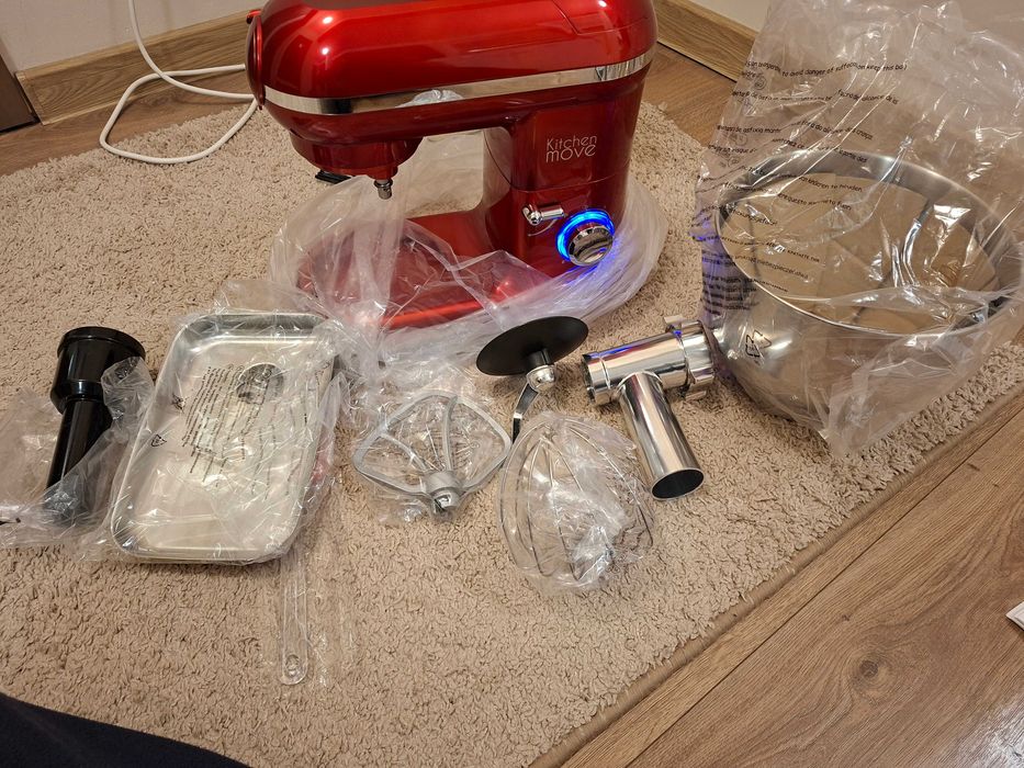 Robot de bucatarie Kitchen Move Red Dallas Multifunctional 1500W