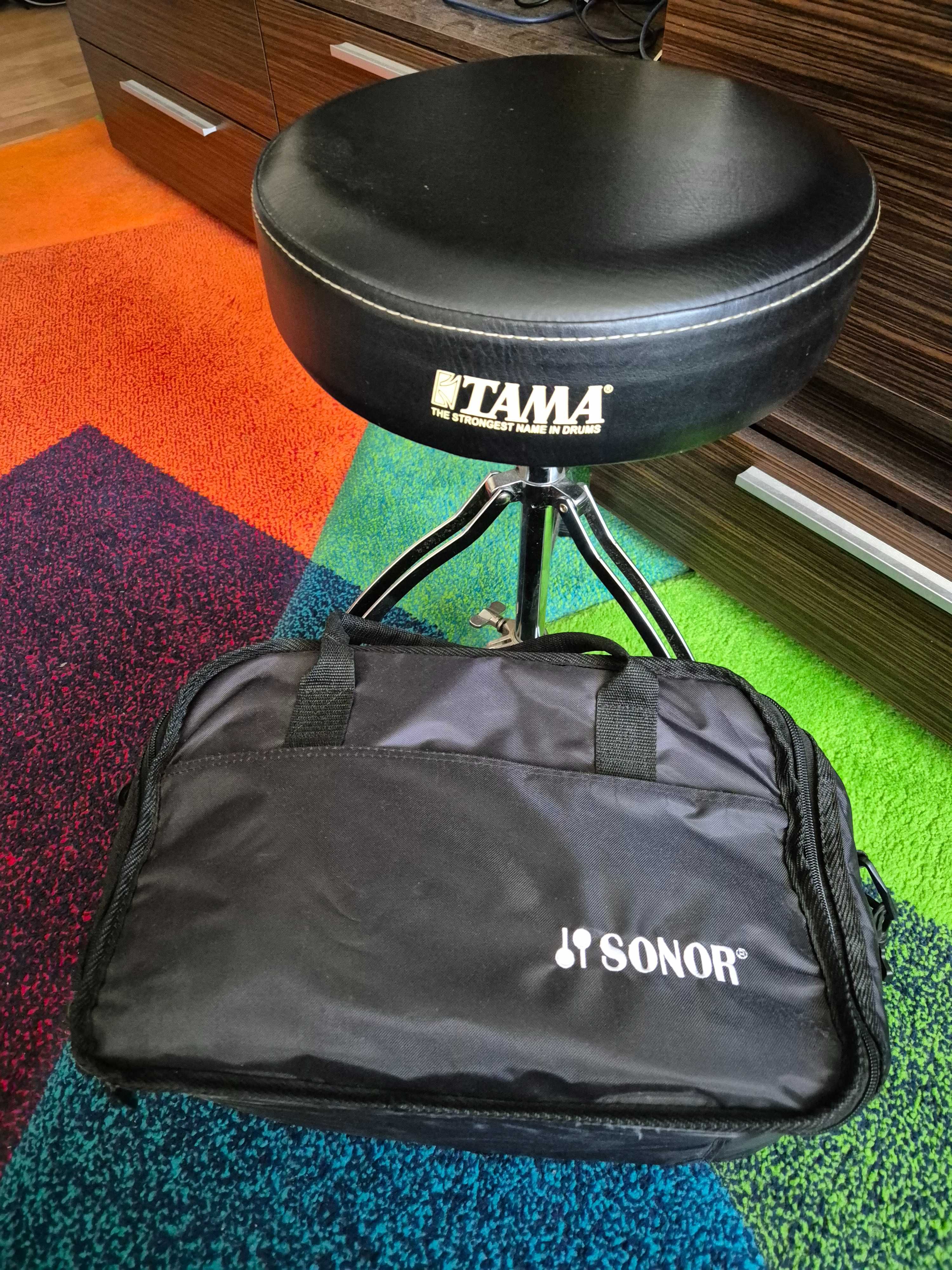 Tobe Roland TD-4 + Pedala Dubla sonor Dp 4000 + Scaun