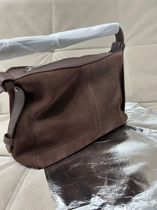 Женская сумка замшевый