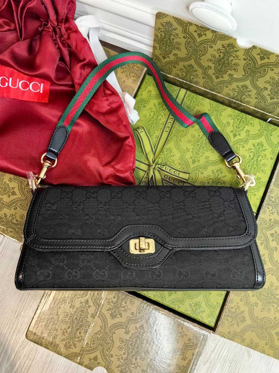 Дамска Чанта Gucci Luce Ssmall SHOULDER Bag 100% Leather