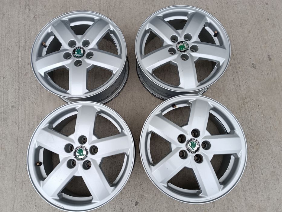 Jante aliaj 5x100 r15 Vw Polo , Skoda Fabia Rapid Roomster Scala
