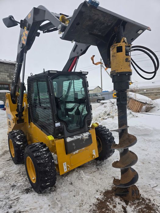 Услуги ямобура на базе мини погрузчика.