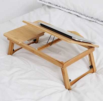 Многофункциональный складной столик для ноутбука из бамбука m3