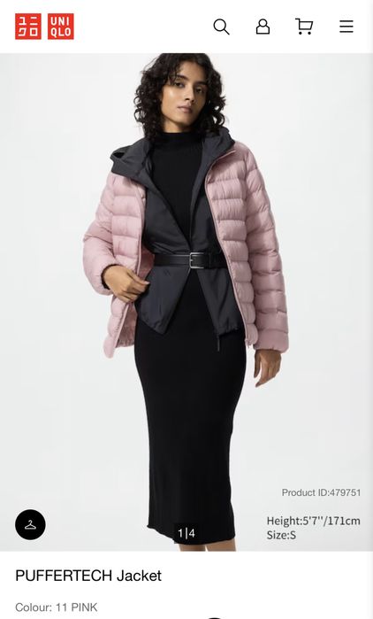 Куртка UNIQLO PufferTech