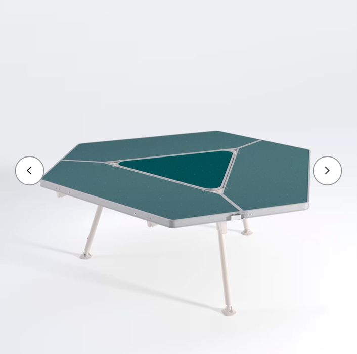 Masă de camping hexagonală Tepee 6 Persoane