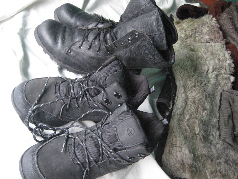 Ботинки 42-43 Размера Берцы и Skechers . Martens Натуральная КОЖА МЕХ