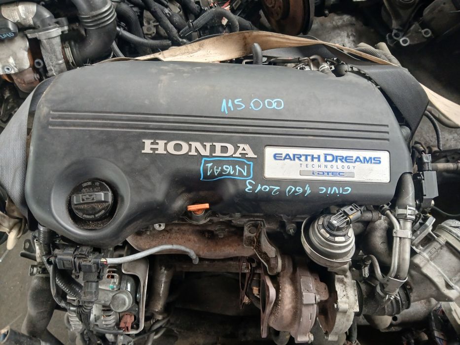 Motor honda 1,6 diesel 2014  N16A1