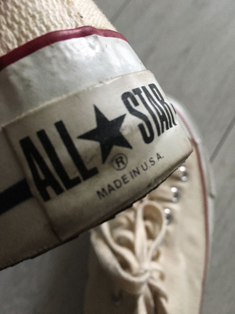 Converse all star, made in USA, vintage, noi