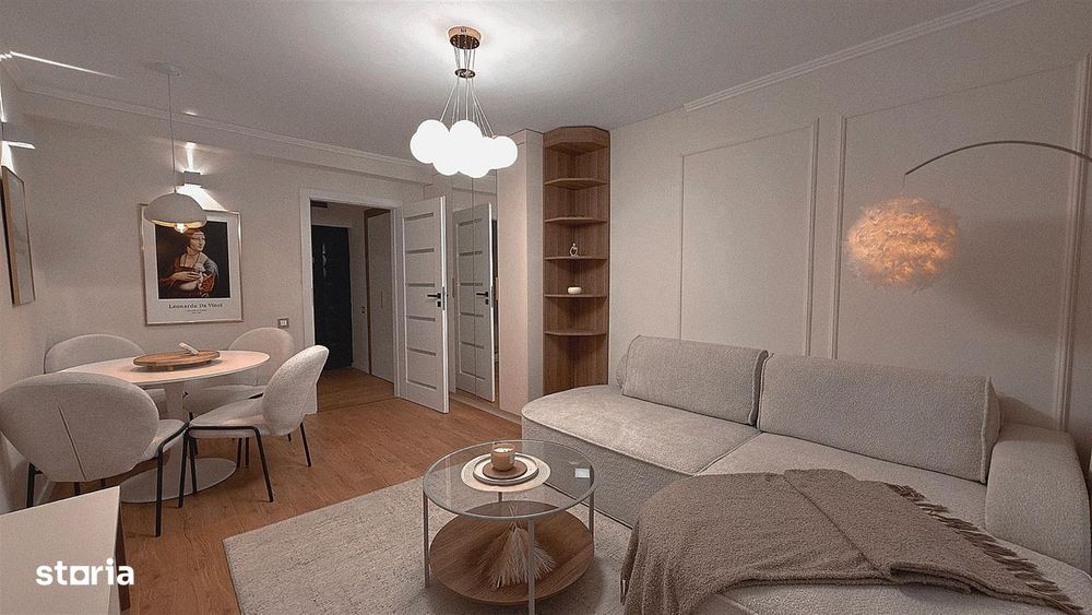 Apartament cu 2 camere decomandate