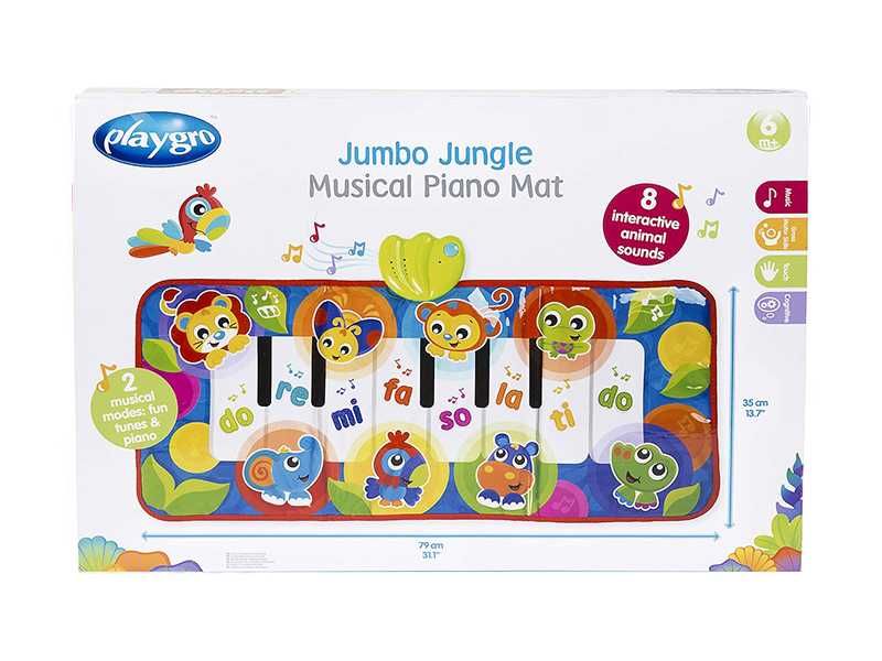 НОВИ! Музикално килимче пиано 3в1 Playgro