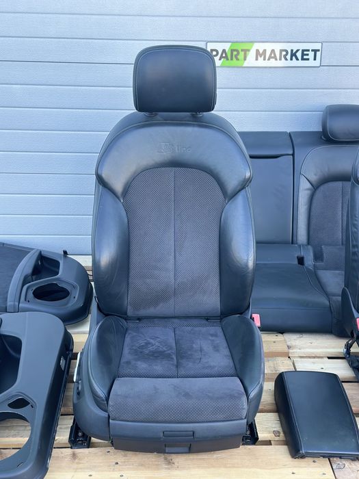 Салон AUDI A7 C7 4G S Line Кожа с Алкантара