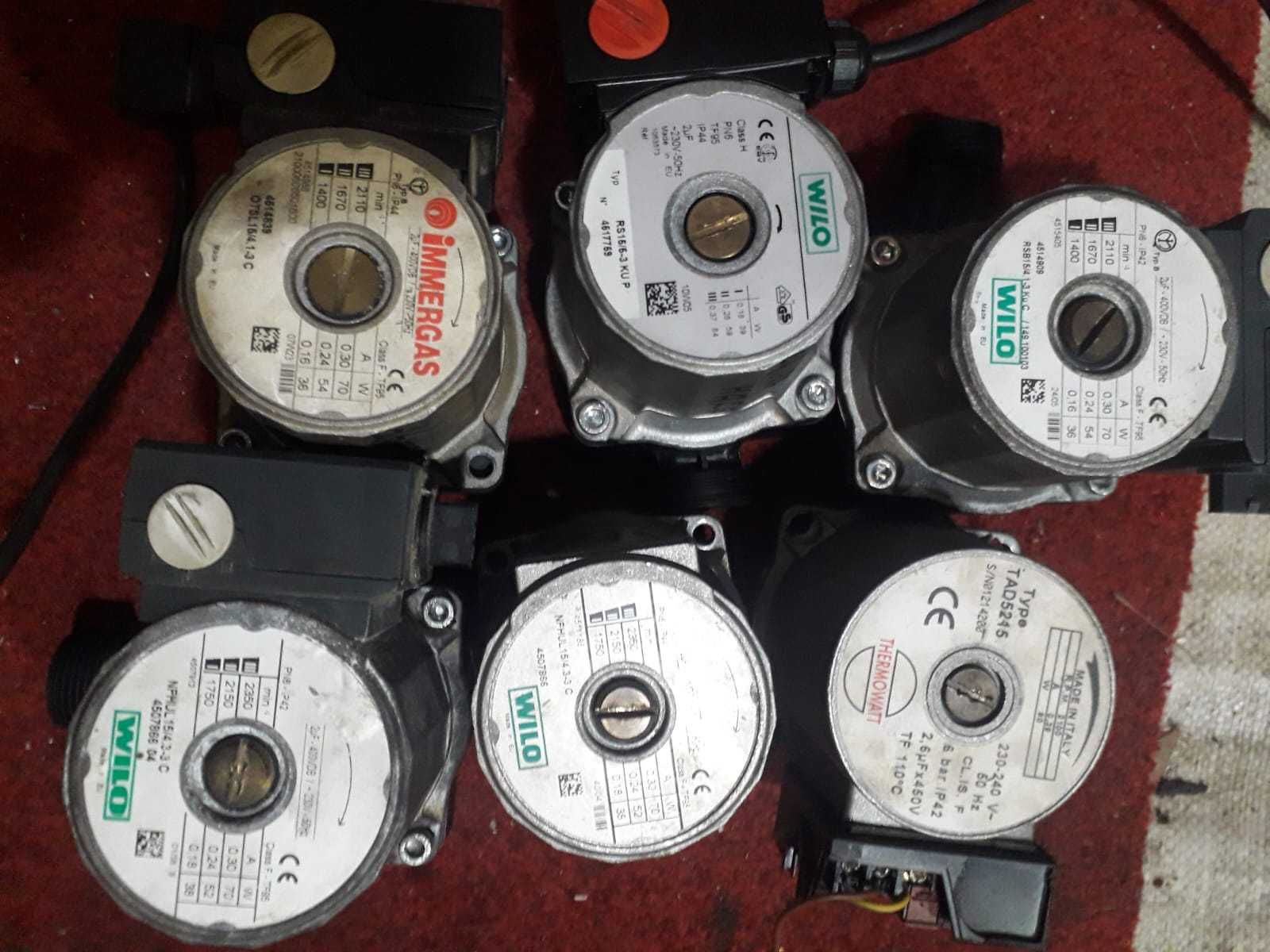 Vindem pompe recirculare WILO, Ener Plus. Grundfos.