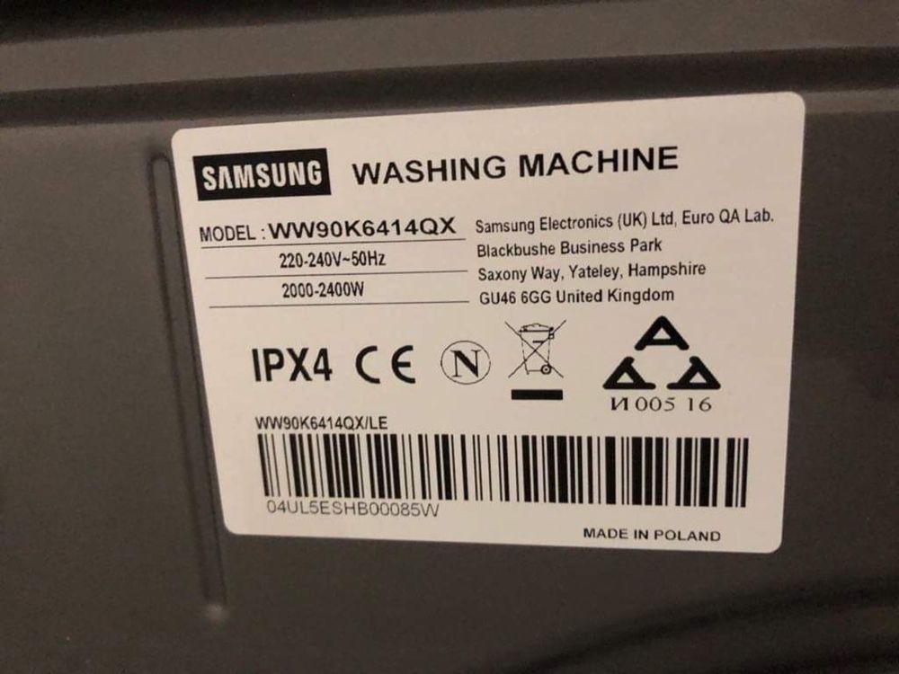 Mașina de spălat Samsung Eco Bubble
