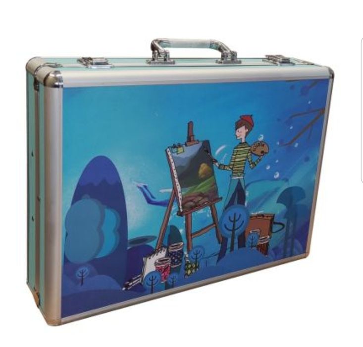Комплект за рисуване в куфар 158 части