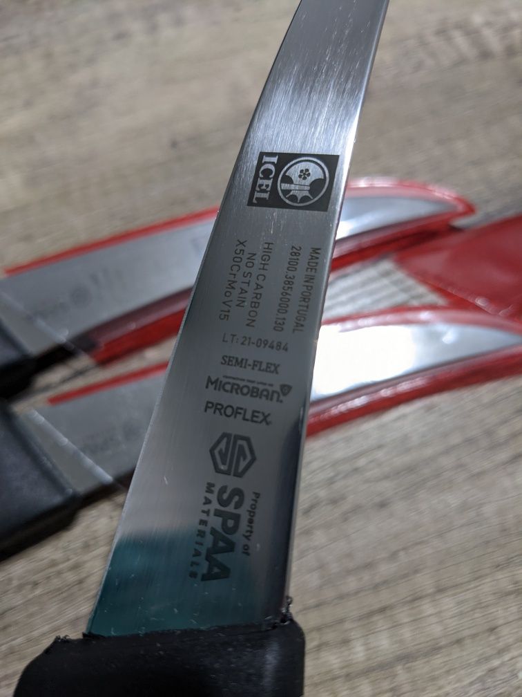 Cutite profesionale de macelarie, abator
