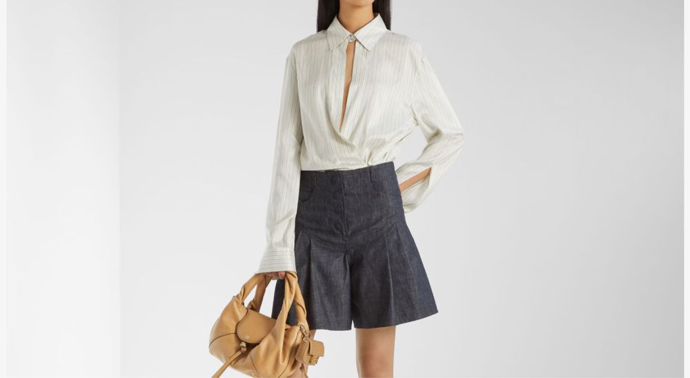 Риза Fendi много лека и ефирна материя