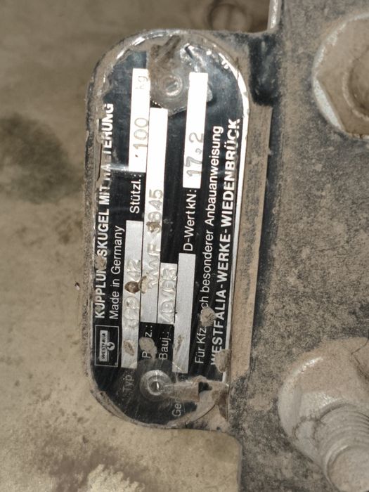 Фаркоп.  Germany  Тягово-сцепное устройство