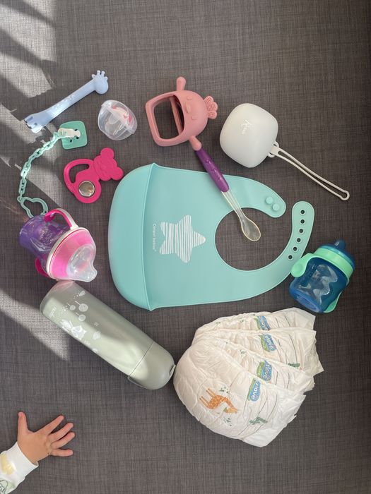 Залъгалки, шишета и други прибори за бебе