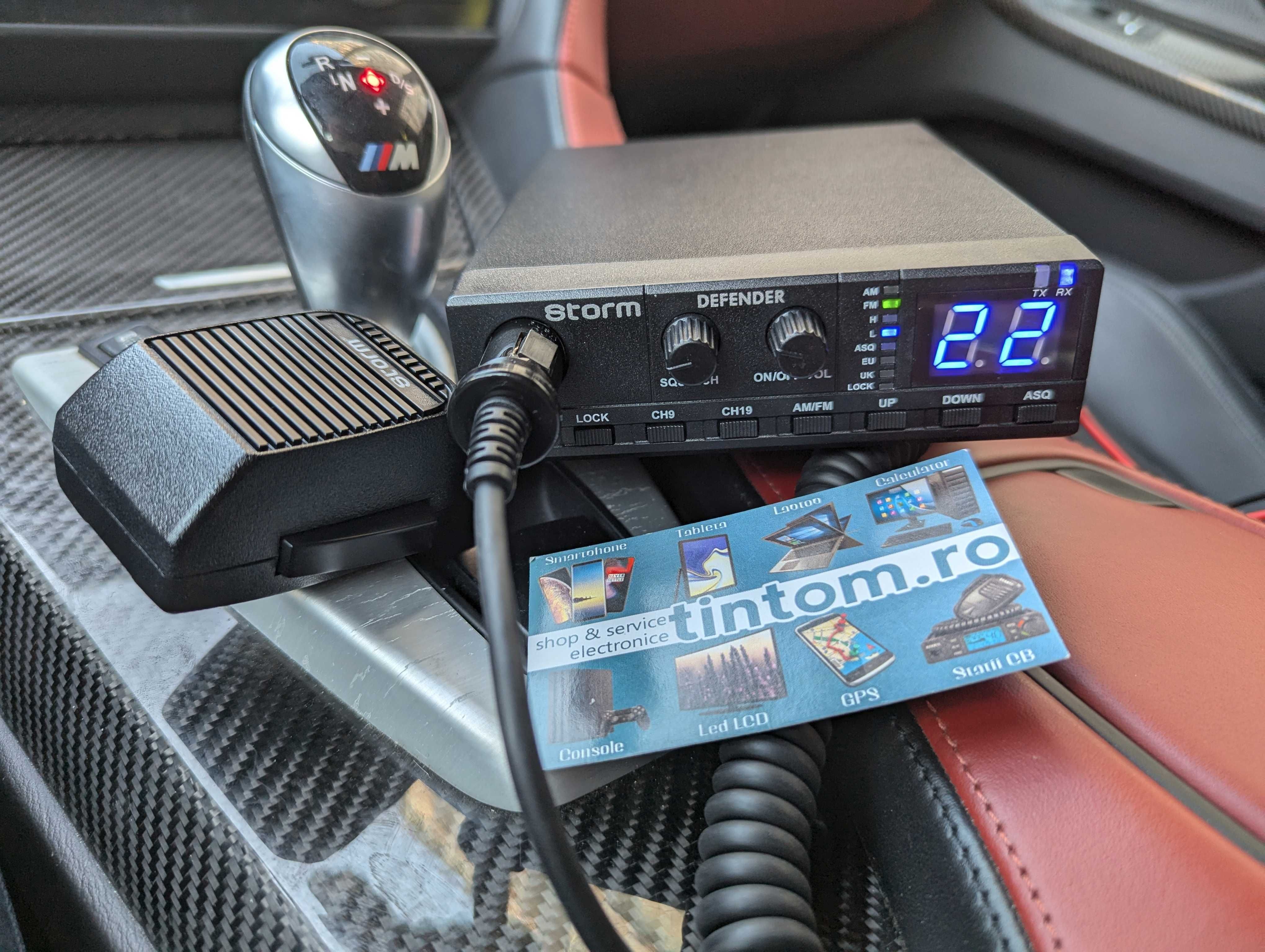 Statie Radio CB STORM DISCOVERY IV * Editie noua 2025 * DEFENDER 15