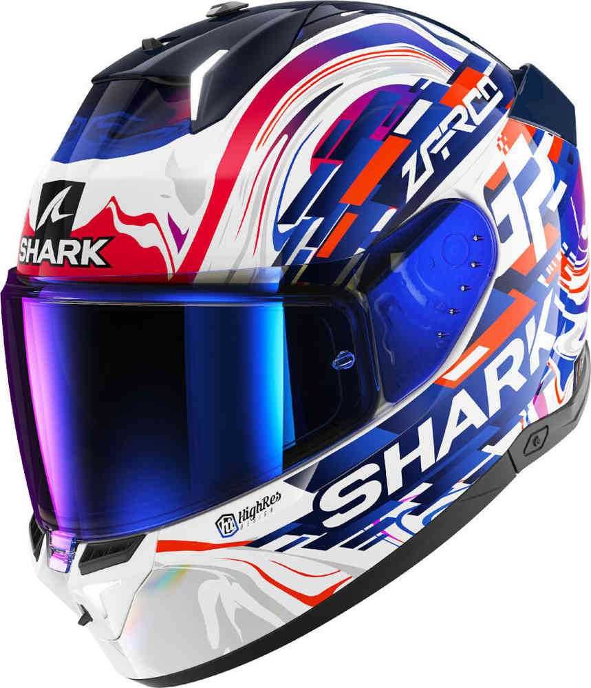 Мото Каска SHARK SKWAL i3 Zarco  FRENCH GP,LED светлини