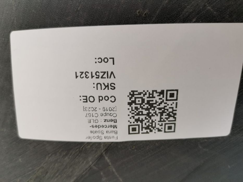 Mersedes-Benz ГЛЕ Купе / Mercedes-Benz GLE Coupe Оригинален заден спой