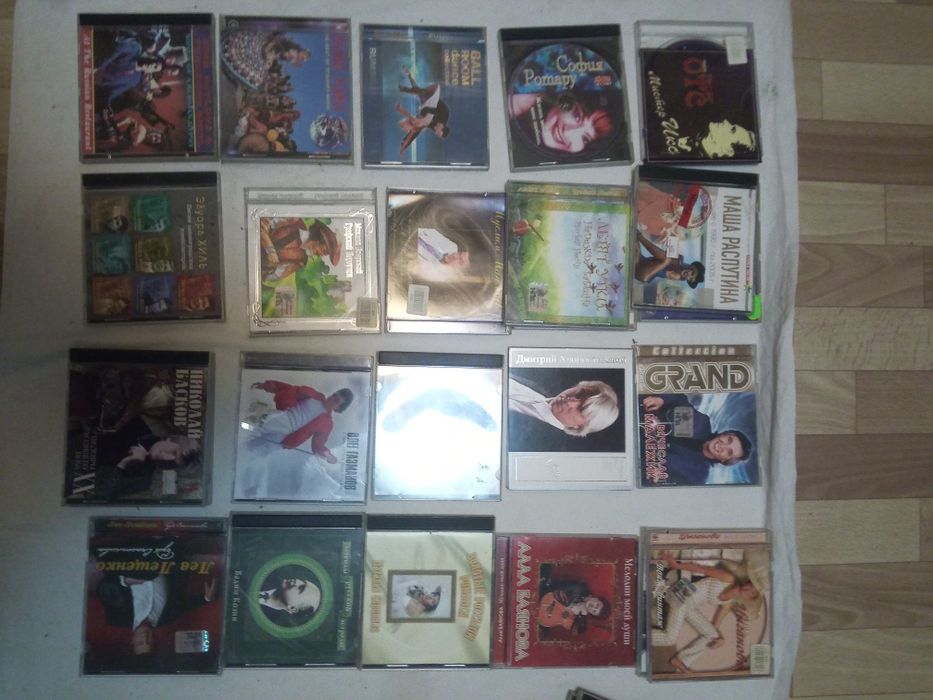 DVD jazz... CD Советские российские исполнители.Толкунова Козин Отс Х