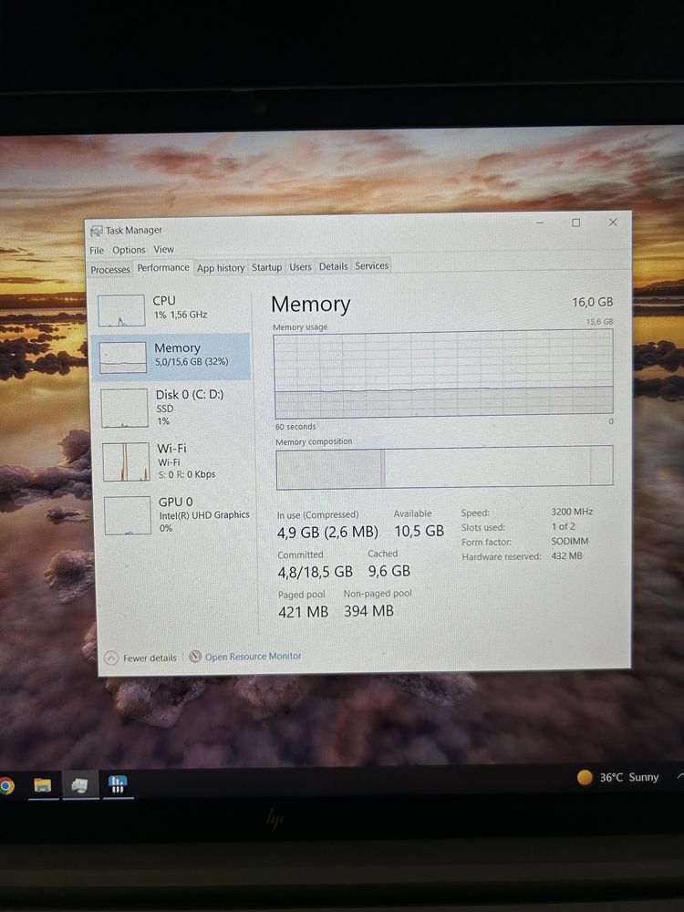 Vand Laptop HP Elitebook 650 G9