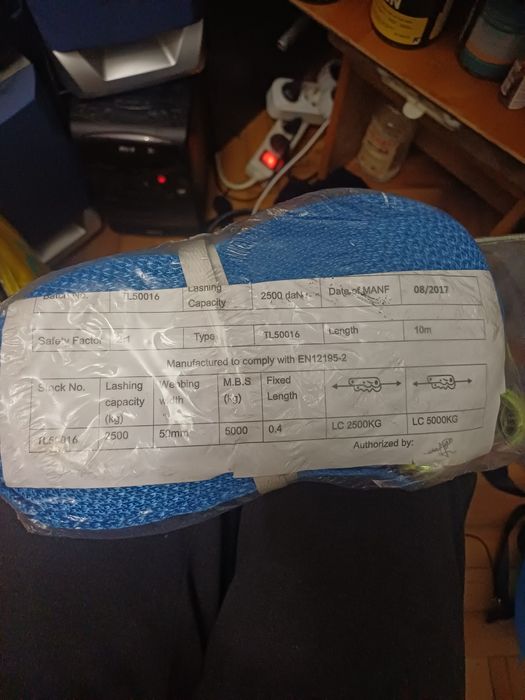 Chingă de ancorare 2.5 tone – 10 metri, nouă, sigilată