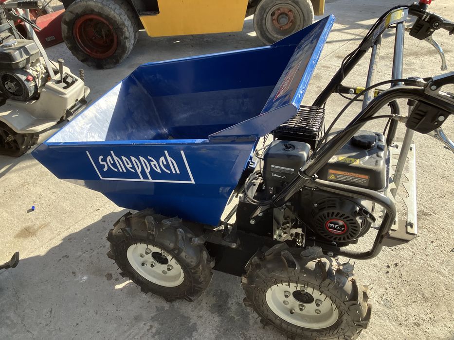 Minidumper roaba motorizata scheppach dp300