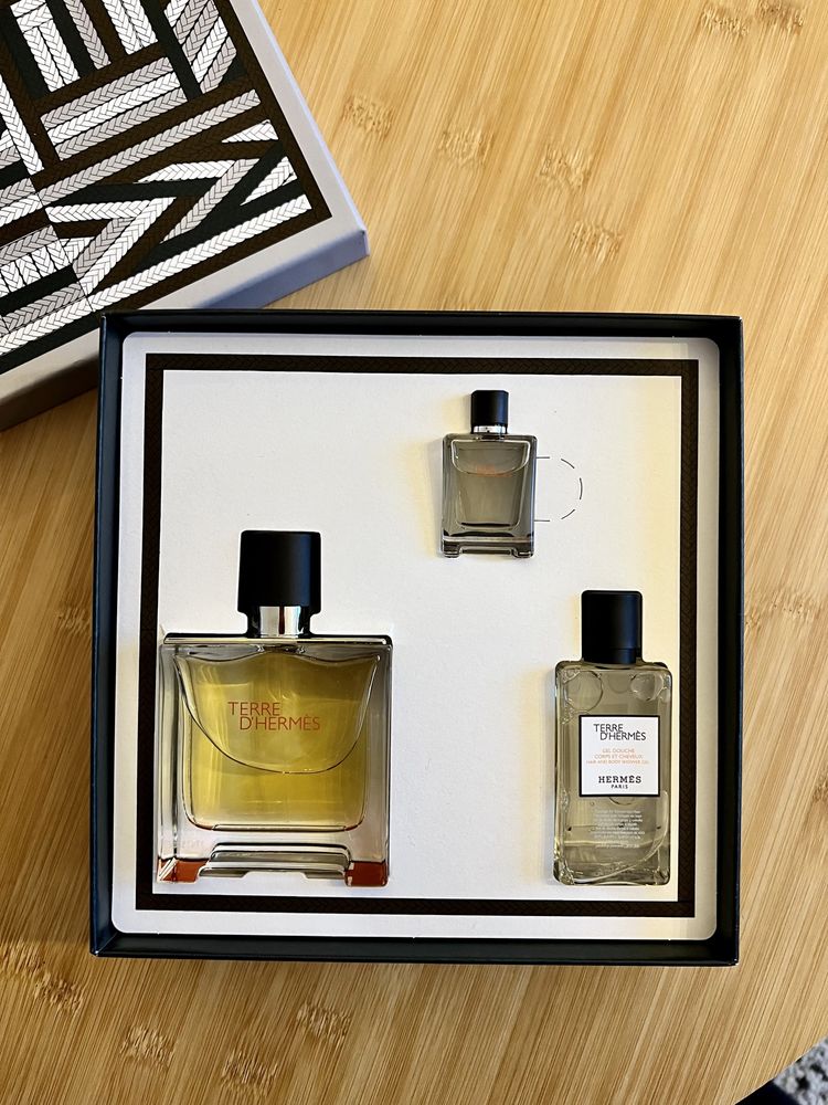 Hermes Terre d’Hermes 75ML Pure Parfum Gift Set / Подаръчен Комплект