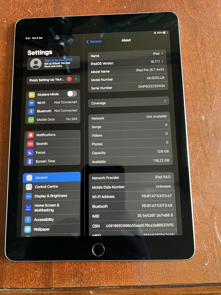 IPad Pro  (9,7-inch)