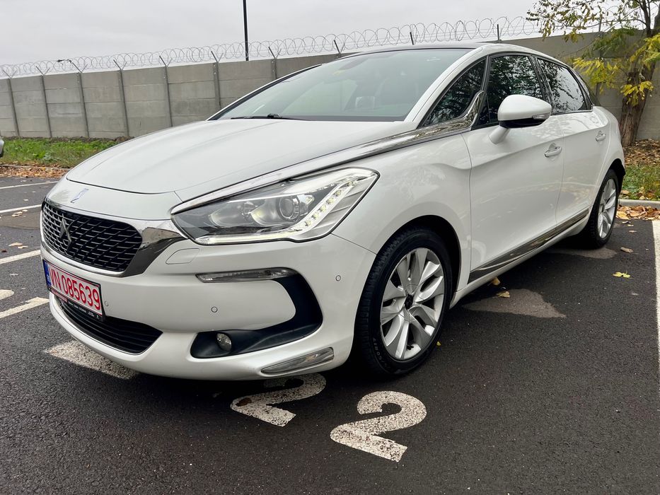 Citroen DS5, Facelift, Diesel, 181 CP, Automata, E6, Alb Perlat
