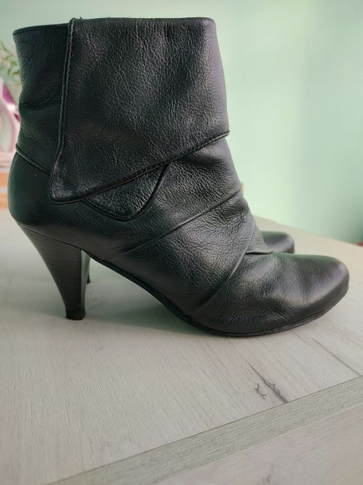 Дамски боти естествена кожа 40 номер